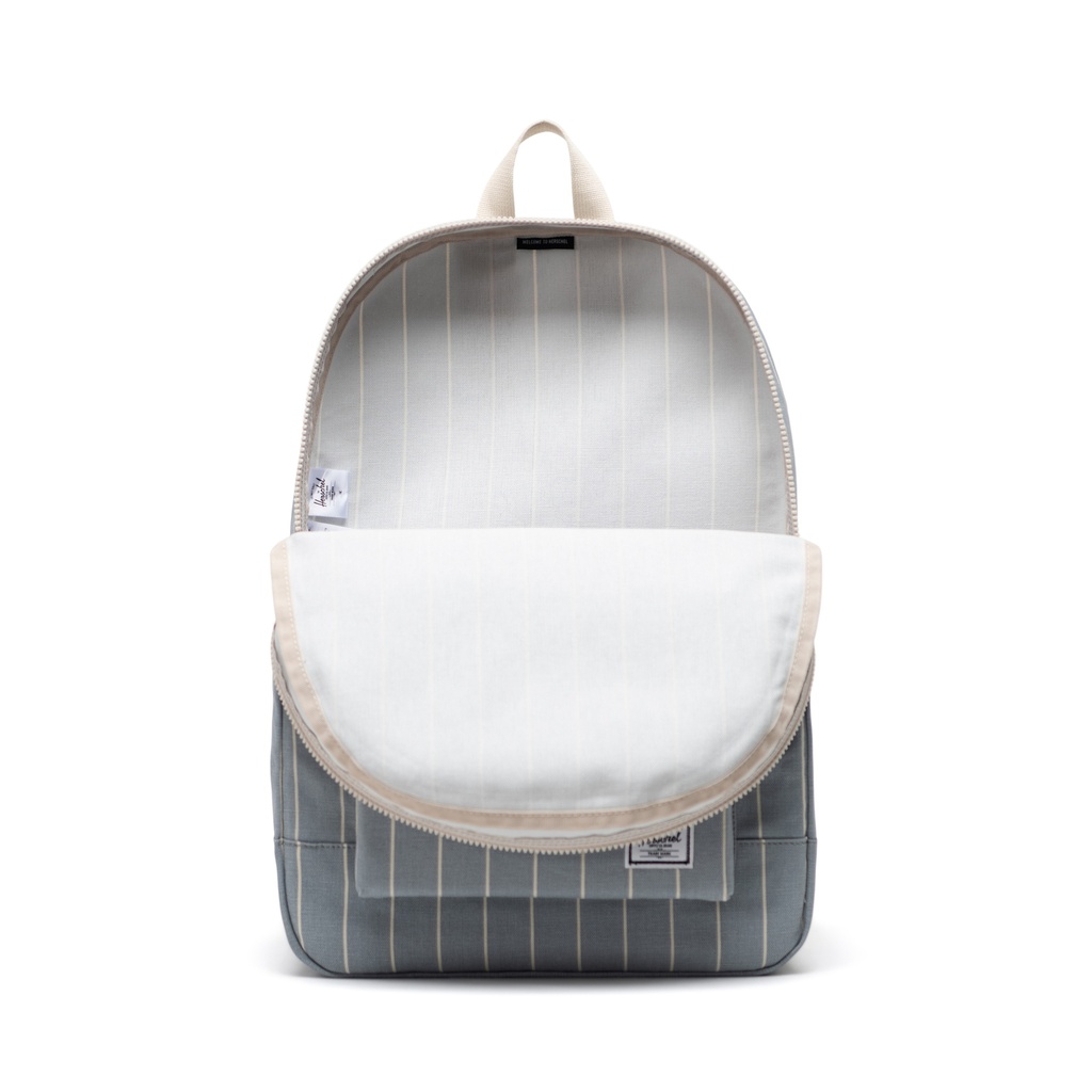 HERSCHEL DAYPACK BACKPACK PINSTRIPE QUARRY